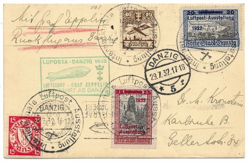 1932 danzig graf - 1932, zeppelin
