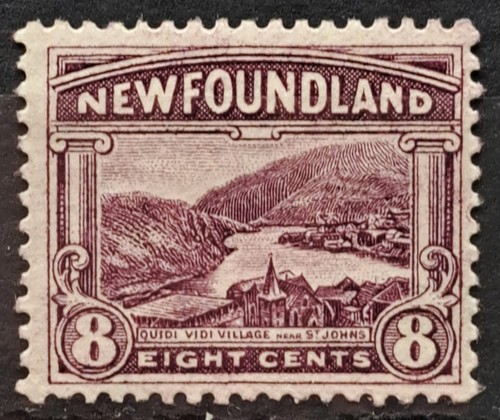 Newfoundland 1923 purple - newfoundland, 1923-4