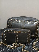 Biba Black Leather Statement