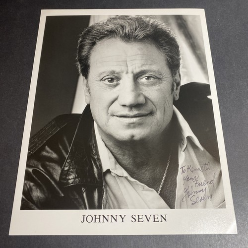 Johnny seven hand signed - johnny, seven: