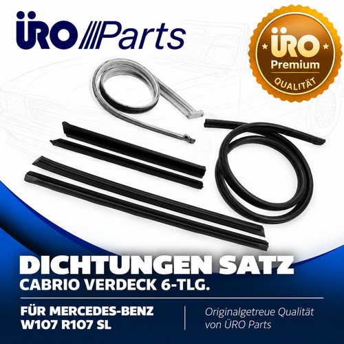 Gaskets set convertible top - , 6