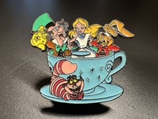 Alice in Wonderland Pin Badge