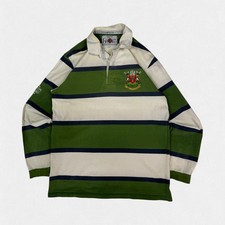 Vintage Nottingham 1996/97 Cotton Oxford long sleeve rugby union shirt large