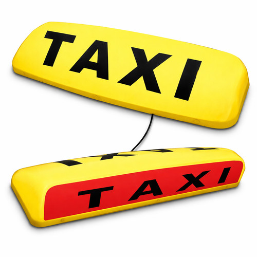 Led magnetic taxi roof - taxi,