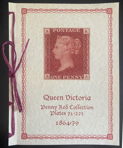 Penny red plate - penny,
