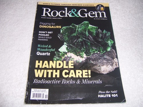 Rock gem magazine october - rock, &