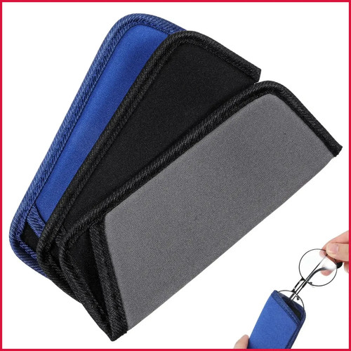 Pcs soft eyeglasses pouch - 3,