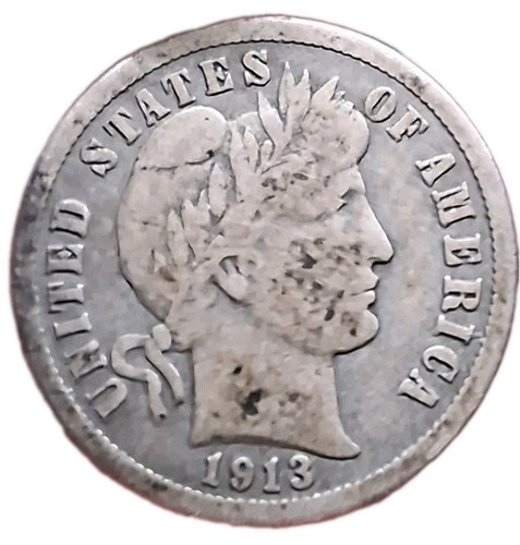 1913 usa 900 silver barber - .900,