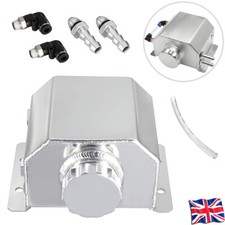 1000ML Alloy Aluminium Car Engine Oil Catch Can Breather Tank Bottle Reservoir