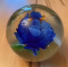 Vintage Art Glass Paperweight