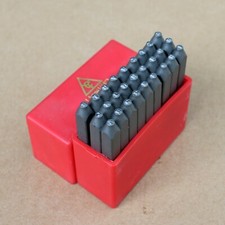 27pc Steel Letter Punch Set -