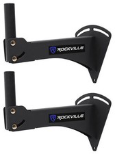 Pair Rockville Adjustable PA Wall Mount Brackets for JBL EON615 Speakers