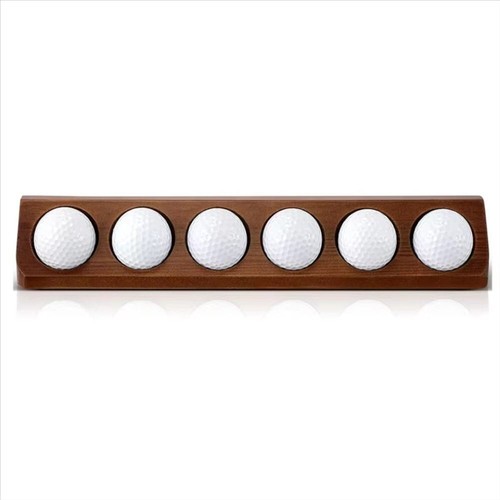Wooden golf ball display case - display,