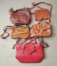 Bundle Of 5 X Ladies Handbags