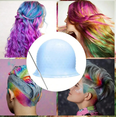 Hair highlighting dye cap - hair,