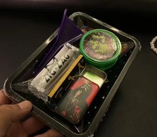 6 Piece Herb Grinder Tray Set