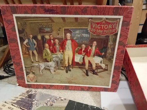 Victory jigsaw vintage - jigsaw, wooden