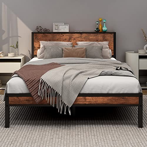 Dumee double bed frame - bed,