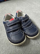 Clarks 5.5g Dark Blue Infant Shoe Boys