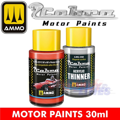 Cobra motor paints - cobra, range
