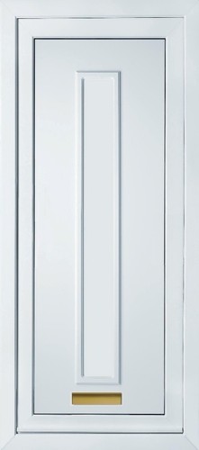 White full height upvc - white,