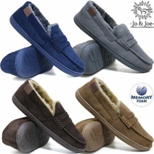 MENS MOCCASINS SLIPPERS
