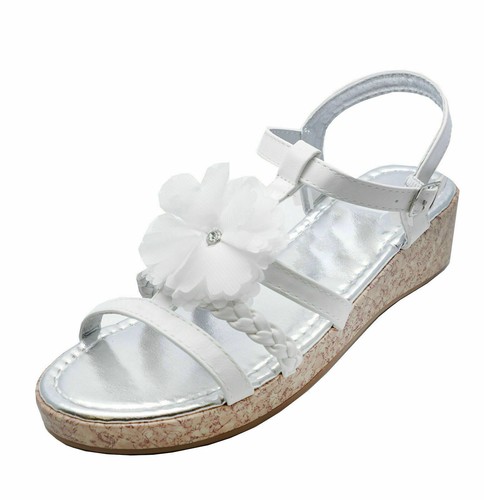Kids girls white sandals - kids,