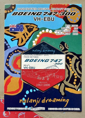 Airlinertags qantas b747 - airlinertags,