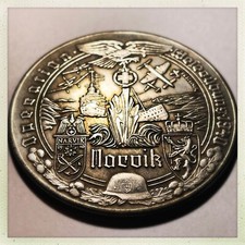 Battle of Narvik 1940 Commemorative Coin Germany WW2 NEW Memorabilia