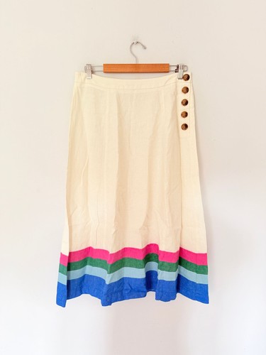 Boden skirt womens cream - 14,