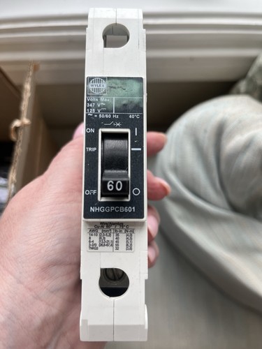 Wylex nhggpcb601 60a - nhggpcb601,