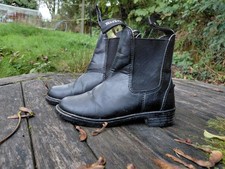 Toggi Black Synthetic Childs Jodhpur Boots Size 29