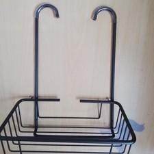 Bathroom Shower Mixer Hannging Caddy/Organiser Black 