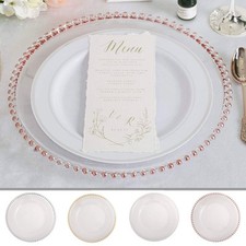 24 pcs 12" Round Beaded Rim