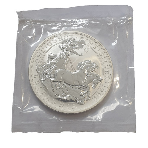 1999 qeii fine silver - 1, oz