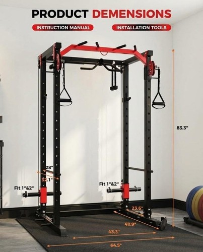 Power rack cage - cage, lbs