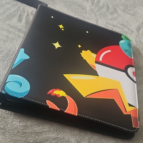 Pokemon binder with many