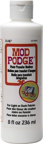 Mod podge photo transfer - mod,