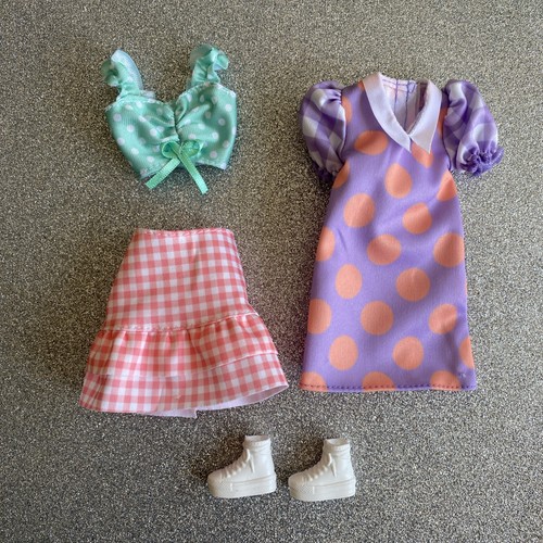 Barbie summer outfits spotty - barbie,