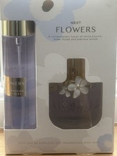 Next Flowers Eau De Parfum 100ml & Fragranced Body Mist 145ml Gift Set sealed