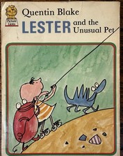 Lester and the Unusual Pet First Edition by Quentin Blake Paperback Book 1975