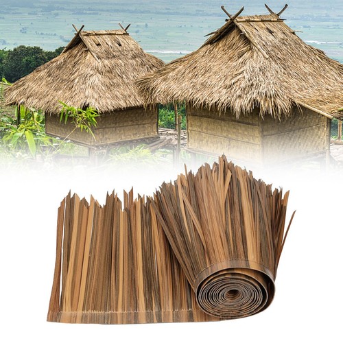 Straw roof thatch - roof, fake