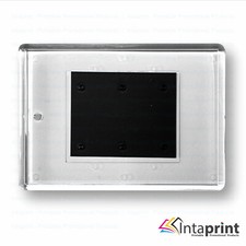 Blank Acrylic Fridge Magnet Large Jumbo JM-02 Personalise DIY Photo - 90 x 60mm