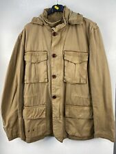 Barbour Gold Standard Supa-Commander Jacket Mens Light Brown Size XL