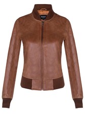 Ladies Tan Brown Leather