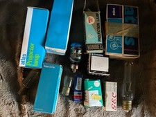 film projector lamps bulbs not tested some new old sock  mixed job lot