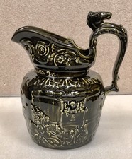 Vtg Arthur Wood Green Ceramic
