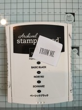 Stampin Up Ink Pad Archival Basic Black