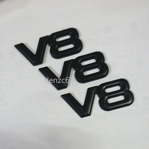 Small matte black metal - 3x,