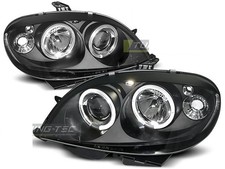 Headlights for Citroen SAXO 99-03 Angel Eyes Black LHD LPCI03-ED XINO